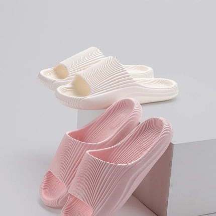 Smile Pop Soft EVA Slippers For Women Summer Flat Sole Women's Sandals Outdoor Casual Non-slip Beach Shoes Home Cozy Women Shoes