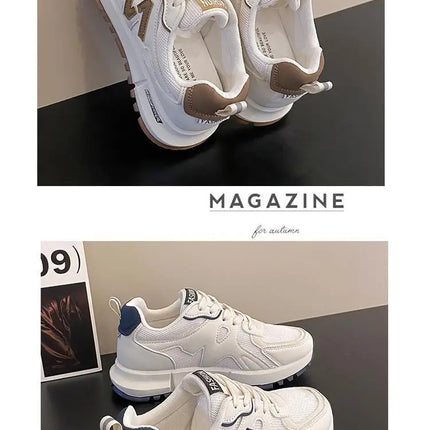 Sports Shoes for Women 2024 Spring New Super Hot Versatile Anti slip Casual Women's Shoes Soft Sole Running Little White Shoes