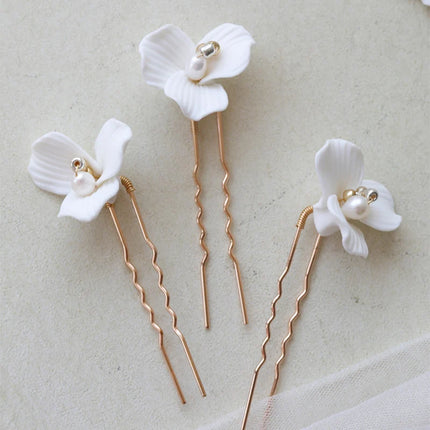 Fairy Flower Wedding Hair Accessories Jewelry Bridal Headpiece Hair Comb Women Head Ornaments