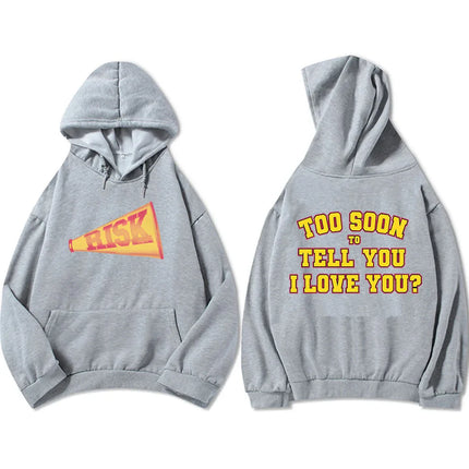 Gracie Abram English Alphabet Men's Hoodies Boys Harajuku Girls Pullover Fancy Music Gift Casual Loose Comfortable Sweatshirt