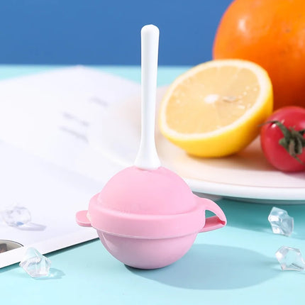 Quality Mini Silicone Ice Molds Reusable DIY Ice Pop Mold with Removable Lids Lollipop Ice Maker Party