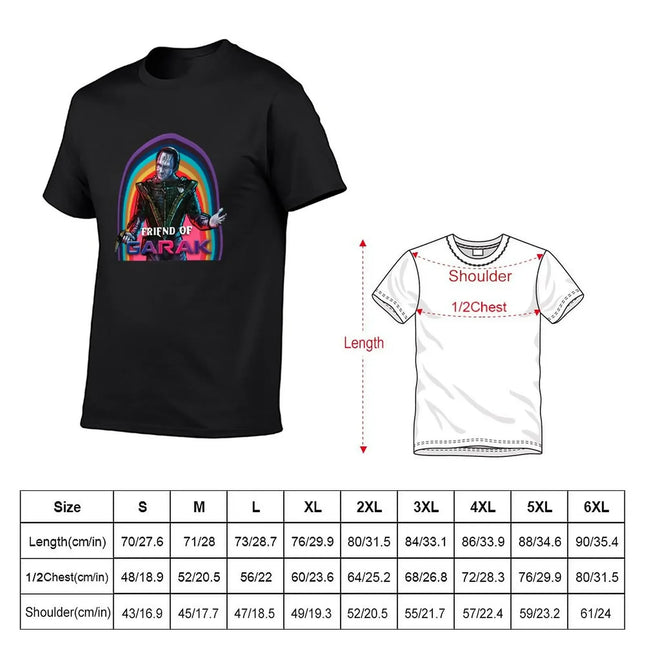 Friend Of Garak Classic T-Shirt anime figures shirts graphic tee aesthetic clothes anime mens clothing