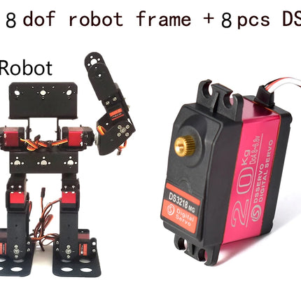 19 DOF Robot Educational Robot Kit for Ardunio Humanoid Robotic Walking with MG996 Programming Robot Kit 20KG Servo Technic Part