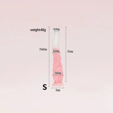 Alien Octopus Tentacle Anal Plug G-spot Clit Stimulation Prostate Orgasm Adult Sex Toy Unique Pleasure Available in Four Sizes