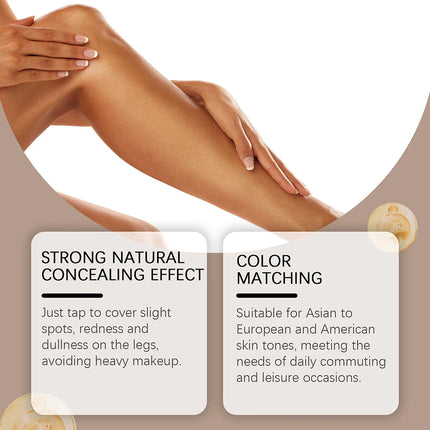 Scars Body Makeup-Foundation Legs Vein Cover Up Makeup Lotion For Varicose Veins Lasting Moisturising For Cover Tattoos Scars