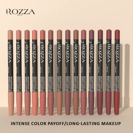6PCS/SET Nude Lip Liner Makeup Set - Natural and Long-lasting Waterproof Matte Effect Lip Liner, Suitable for Daily Makeup