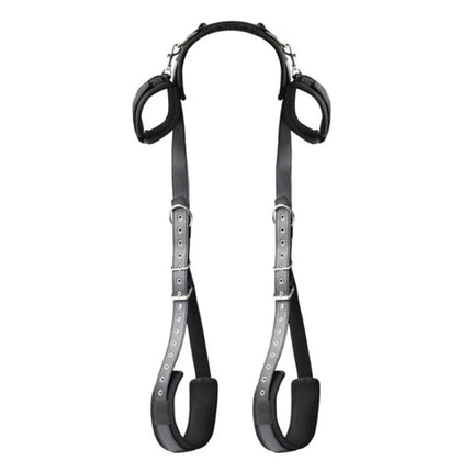 [Y]1Pc Sex Bondage Kit Bed Restraints Set Handcuffs Neck To Thigh Adjustable Leg Straps Handcuffs For Adult Couples Game Play