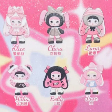 New Genuine Nommi Pink Energy Series Vinyl Plush Blind Box Collection Handmade Birthday Christmas Gift Cute Doll 2026 Spring