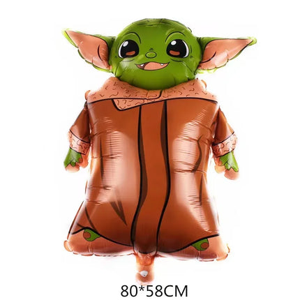 Alien Star Wars Aluminum Film Balloon Cartoon Style Boys and Girls Birthday Decoration Balloon