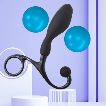 Silicone Anal Plugs Trainer Prostate Massage Butt Plugs Anal Sex Toys Small-Sized Anal Trainer Analdildo for Beginner 18+