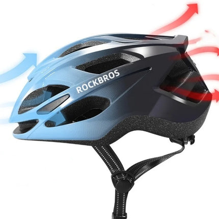ROCKBROS Professional Adult Cycling Helmet Headcircumference 56-62CM Available in Multiple Colors