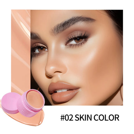 HISYl Concealer-Spot And Acne Scar Coverage,Moist Foundation Cream,Waterproof,Covers Dark Circles,Concealer Foundation Makeup