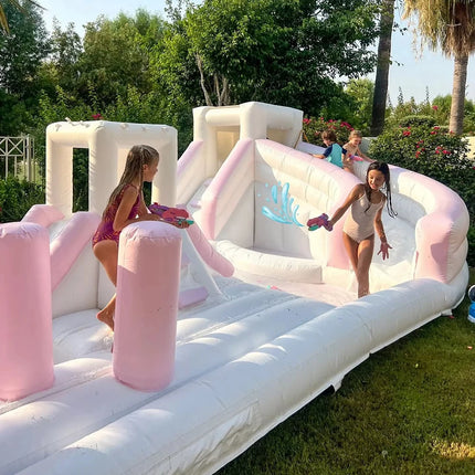 Colorful Inflatable Splash Pad for Water Play Commercial Grade Kids Party Inflatable Playground for Amusement Park Backyard