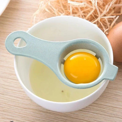1PC/4PCS Wheat Straw Egg White Separator Egg Yolk Separator Egg Filter Kitchen Baked Egg Yolk Egg White Filter  kitchen gadgets