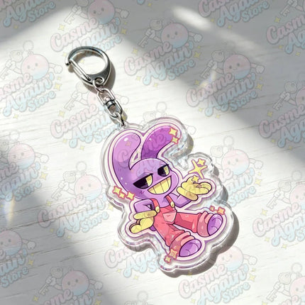 Cute Cartoon Chibi Keychain Accessories Bag Anime Keyrings Jewelry Manga Fans Gifts