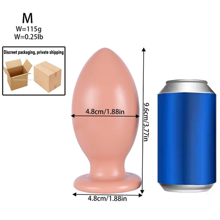 7 Size Buttplugs Anal Beads Balls Cunt Plug Dilatador Anal Plug Sex Toys Small And Big 9.5cm Huge Anal Plug Toys For Women Men