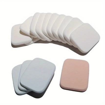 10 square super soft SBR edge-wet dry and dry powder puff makeup makeup beauty tools