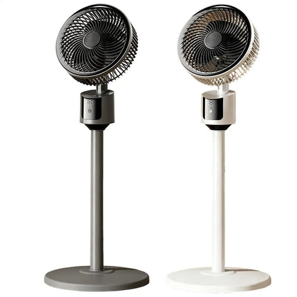 Floor Fan Quiet 3-Speed Standing Cooling Fan USB Home Air Circulation Adjustable Height for Bedroom Office Dorm Room