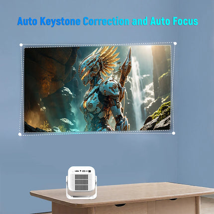 Velec Projector TP300 NTV Android 4K & 1080P Support Auto-Focus WiFi 6 & BT5.2 Portable Outdoor For Home Theater Projector