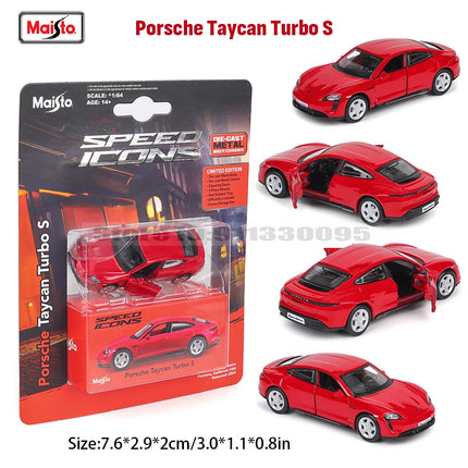 Maisto 1:64 Ferrari 812 Superfast SF90 SP1 Lamborghini 37 Chassis full alloy die-casting car model collection gift toys