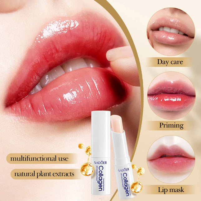 Collagen Moisturizing lipstick Dry Lip Balm in Winter can moisturize skin for a long time