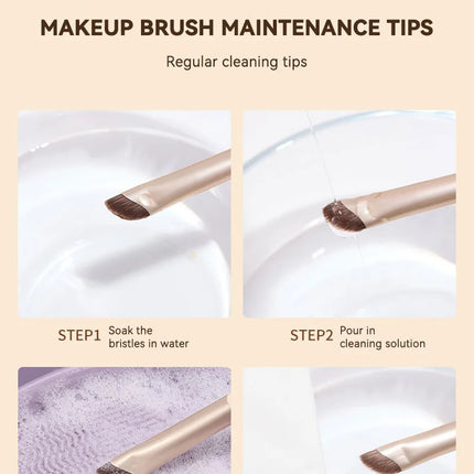 GECOMO Eye makeup brush set, Detail brush, Shading brush,Nose Shadow Eye Makeup set,a complete set of makeup tools for beginners