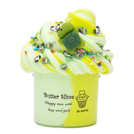 Creative Cultivation Butter Fluffy Slime Kit Hands-on Ability Safe Crystal Slime Tortoise Dinosaur Slime Crystal Puree Gift