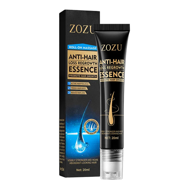 20ml Anti Hair Loss Effective Grow Thicker Hair Biotin Fast Hair Growth Oil Products Care Scalp Massage Treatments  For Men