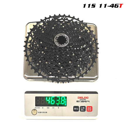 GOLDIX Ultralight MTB Cassette Freewheel k7 9/10/11/12/13 Speed HG Structure Sprocket Carbon Steel Material for Mountain Bike