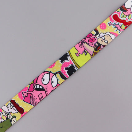 Comedy Animation Lanyard for keys ID Card Keychain Phone Straps USB badge holder DIY Hang Rope Lariat Lanyard