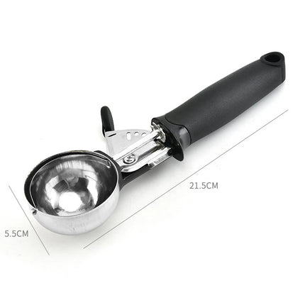 Stainless Steel Ice Cream Scoop, Ice Ball Maker, Watermelon Spoon, Icecream, Yogurt, Cookie Dough, Meat Fruit, Kitchen Tools