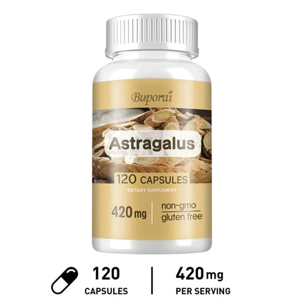 Astragalus - Supports Digestive Health, Promotes Overall Well-being and Relieves Stress Supplement