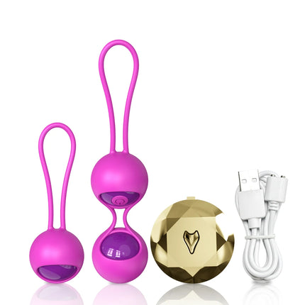 Sexy Adult Kegel Balls Vibrator Sex Toys For Woman Vibrating Egg Vaginal Tight Shrinking Ball Geisha Kegel Ball Chinese Balls 18
