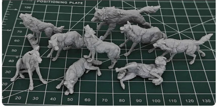 1/35 1/24 Scene Accessories Gravel and Grass Abandoned pipeline Flame effect parts 3D Printing Resin Accessories Fantasy Scene