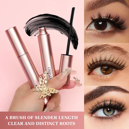 Eyelashes Lengthening 4D Mascara - Lengthening, Thickening, Waterproof, Sweat-Resistant, Silky Lash,Non-Smudging, Easy to Remove