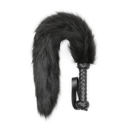 Sexy Fox Tail Whip Erotic Leather Whip Couple Flirting Spanking Fetish BDSM Bondage Slave Role Play Adult Games Sex Toys