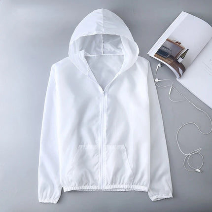 Quick Dry Breathable Sunscreen Coat Women Men Lightweight Coats for Running Camping Hiking Traveling UV Protection Thin Jackets