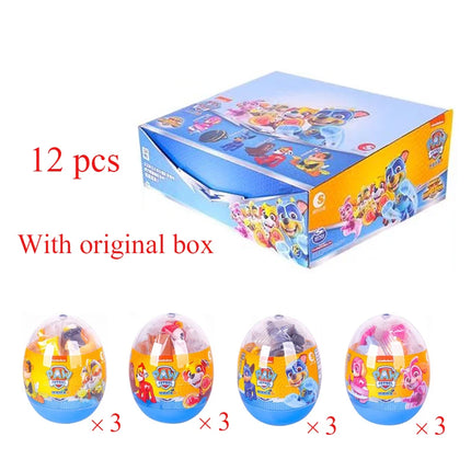Paw Patrol Anime Figure Mashall Chase Skye Cartoon Model Car Block Castle Compatible Brick Figure Children Christmas Toys Gifts