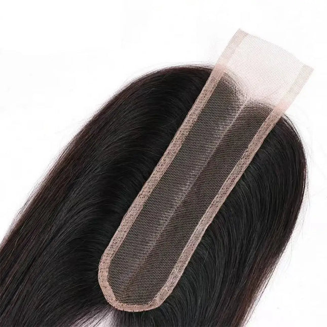 Straight 2x6 Swiss Lace Closure Brazilian Virgin Human Hair 2x6 Transparent Lace Closure Natural Pre Plucked for Black Women