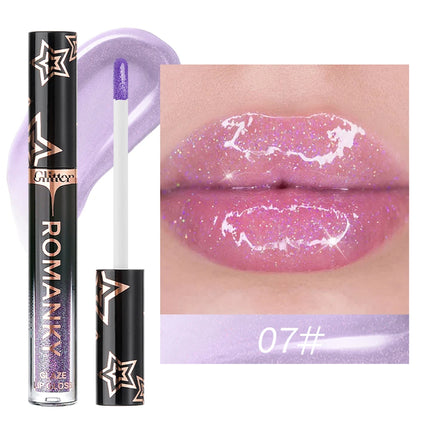 1Pc Lip Gloss Pearlescent particles shimmer Suitable for party, stage, Valentine's Day gift, daily wear
