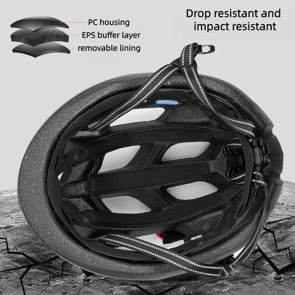 ROCKBROS Professional Adult Cycling Helmet Headcircumference 56-62CM Available in Multiple Colors