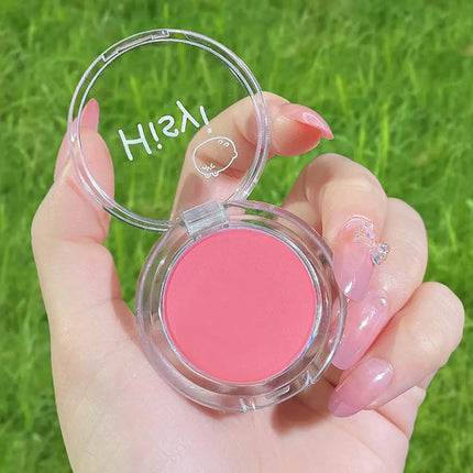 Girl Matte Blush Peach Cream Makeup Pink Blush Red Blush Cheek Cosmetics Blush Tint Blusher Cheek Palette Contour Ro W9J3
