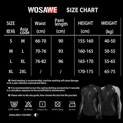 WOSAWE Women Motorcycle Riding Shirt Protective Jacket Breathable Slim Fit Armor Padded Motorbike Clothing