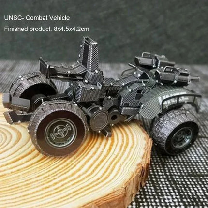 Colorful 3D Metal Puzzle Assault Rifle Guardian Mantis Mecha Model Pelican Assembling Toy Puzzle Box for Adults Jigsaw Puzzle