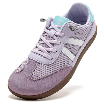 HOBIBEAR Women Men Wide Width Mesh Shoes Adjustable Slip On Sneakers Casual  Retro Walking Shoes for Unisex