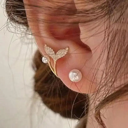 Korean Fashion Seven Star Zircon Earrings For Women Jewelry 2026 Trending New Luxury Women's Crystal Stars Stud Earrings Gifts