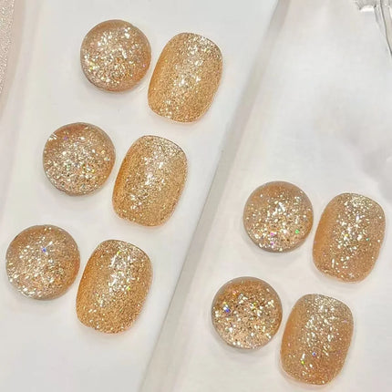 XEIJAYI 15ML Gel Nail Polish Sequin Series Colorful Gel Nail Polish Soak Off UV Gel Varnish Nail Art Gel Polish DIY