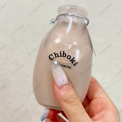 Boba Bottle Stress Ball Squishy Toy Water Bottle Fidget Toys ASMR Sensory Novelty Toys For Kids and Adults Anti Stress Relief