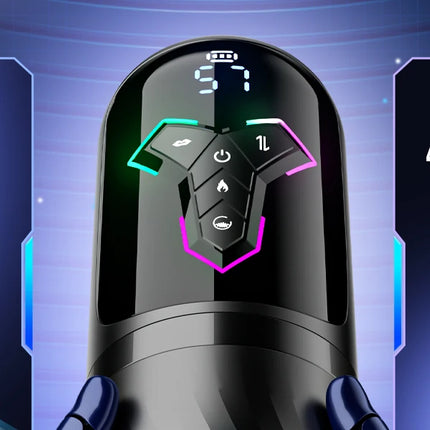 Automatic Telescopic Male Masturbator  5 IN 1 Mode Penis Pump Sucking Vibrating Sex Machines LCD Display Sex Toys for Men