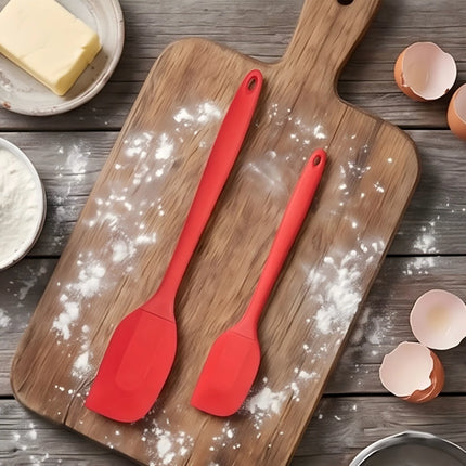 6 Pieces Silicone Spatula Set Food Grade split type Heat Resistant Spatulas Turner for Cooking Baking Mixing Baking Tools